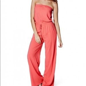 GUESS Faaya Smocked Jumpsuit